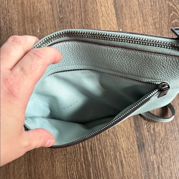 Coach Polly Polished Pebbled Leather Crossbody - Picture 6 of 7